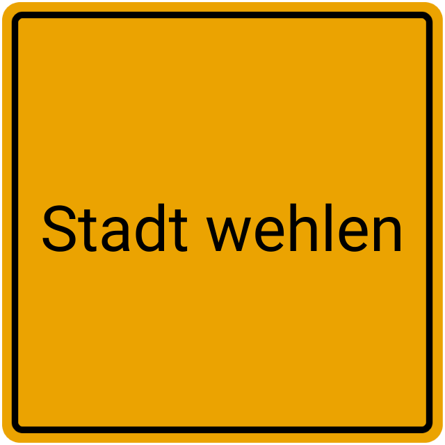 Meldebestätigung Stadt Wehlen